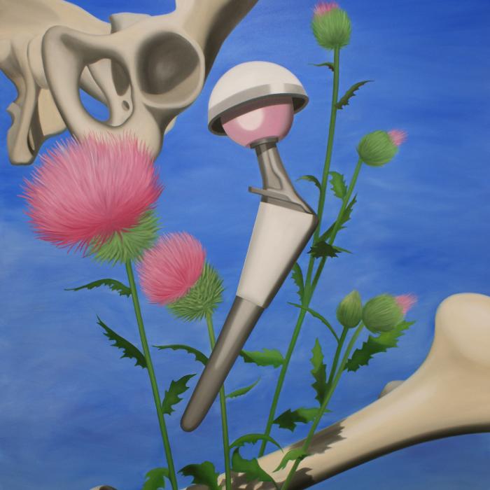 Sebastien Mettraux, Untitled (Vanité n° 3), 2018, oil on canvas, 150 x 120 cm
