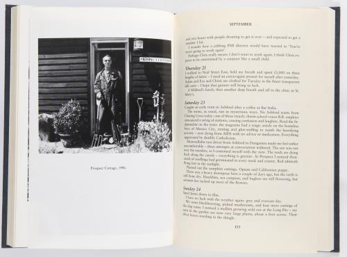 Modern Nature, Derek Jarman, Century, Londres 1991 © Fondation Martin Bodmer, Naomi Wenger