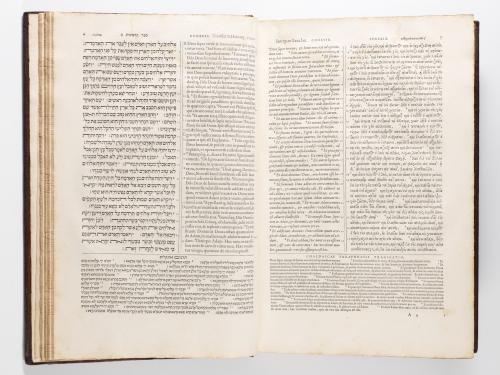 Sacra Biblia, imprimeur Christophe Plantin, Anvers 1572 © Fondation Martin Bodmer, Naomi Wenger