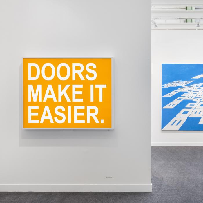 Alex Hanimann, Sans titre (Doors), 2018