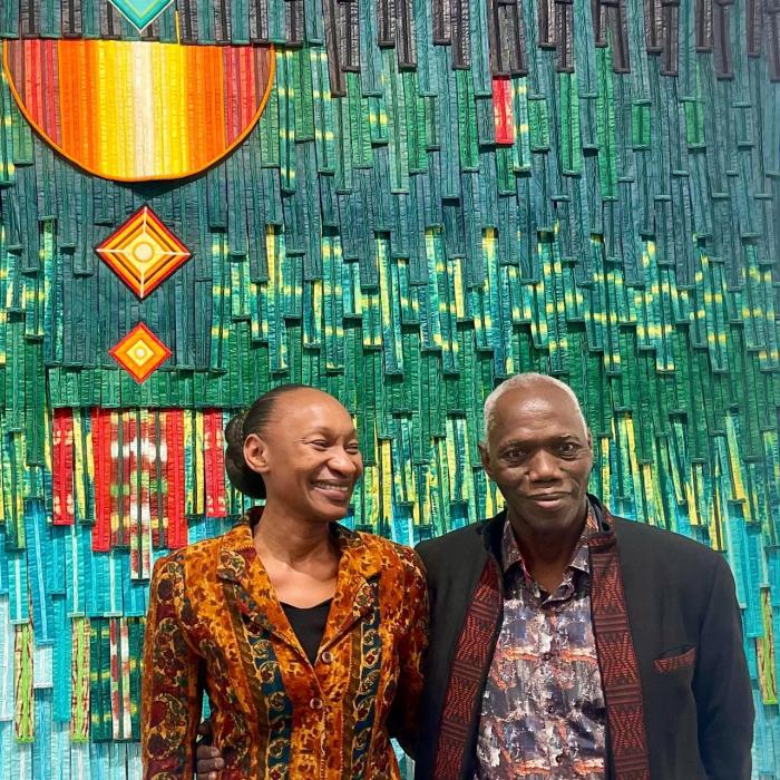 Nakhana Diakite Prats et Abdoulaye Konaté,