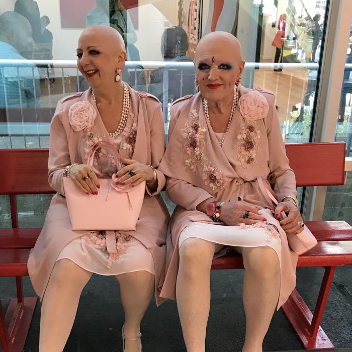 EVA & ADELE, Art Basel, 2018. Photo V. Karamaounas