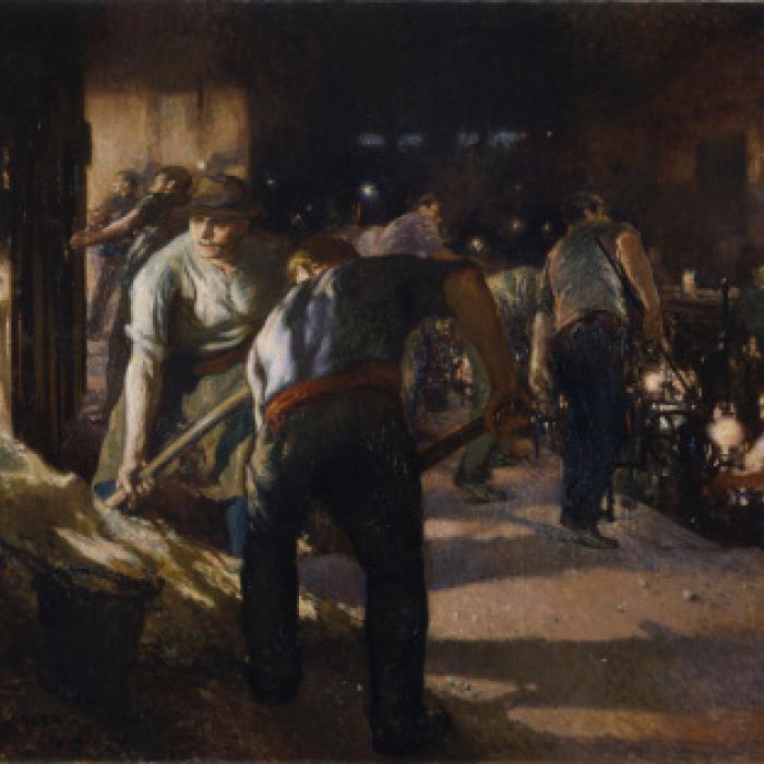 Jules Adler, Les Enfourneurs, 1910, Musée de Cognac © ADAGP, Paris 2018