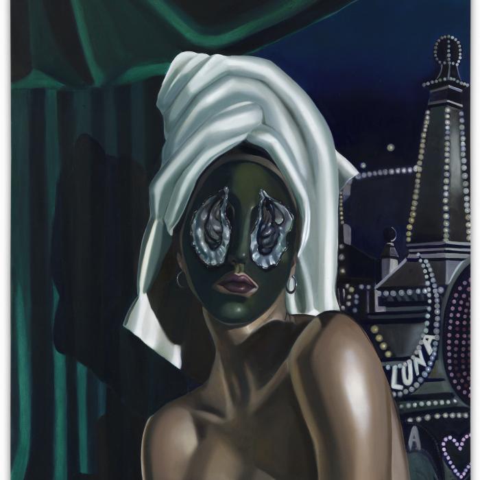 Tali Lennox, Luna Park, Tali Lennox, 2022. Oil on linen