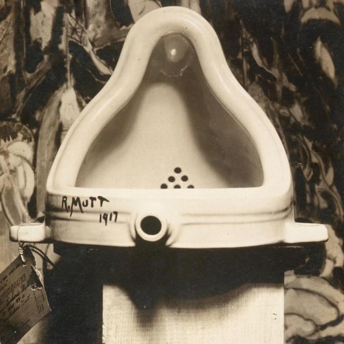 Marcel Duchamp Fountain, 1917, © Alfred Stieglitz / The Warriors,  Marsden Hartley