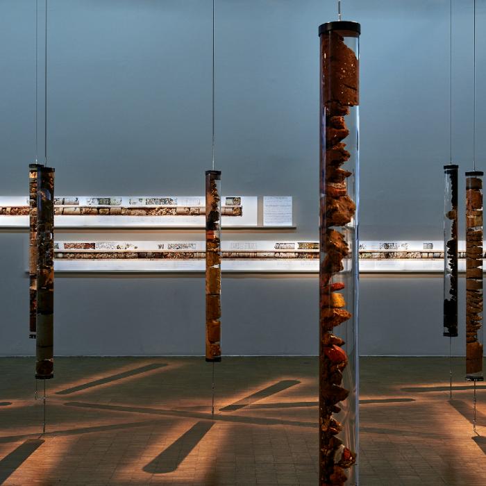 Joana Hadjithomas and Khalil Joreige, Unconformities (2017) "Marcel Duchamp Prize", Centre Pompidou, Paris 2017, with the authorisation of In Situ - Fabienne Leclerc © Thomas Lannes