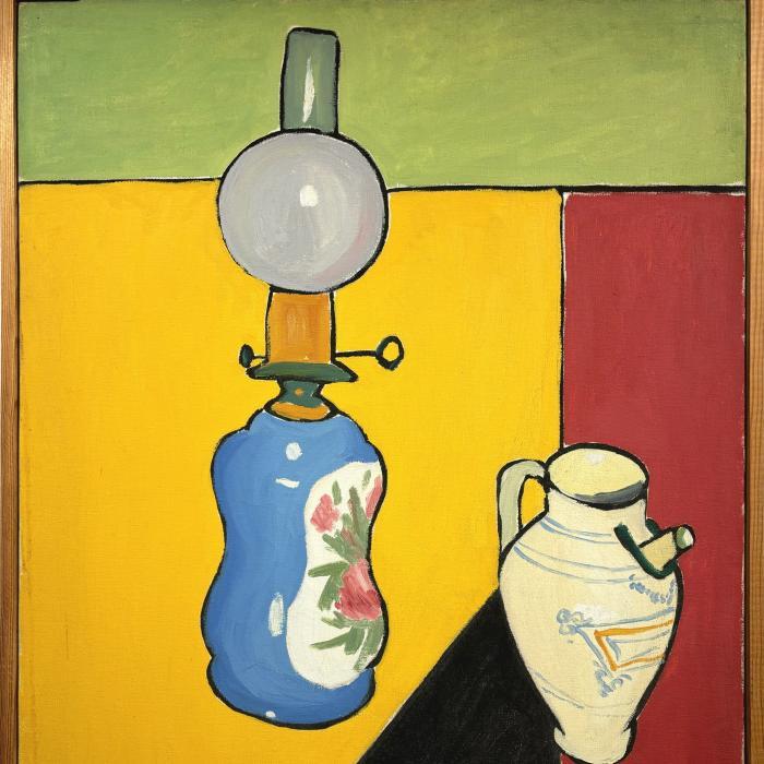 Magnelli - la lampe et le pichet - 1913 - 100x75