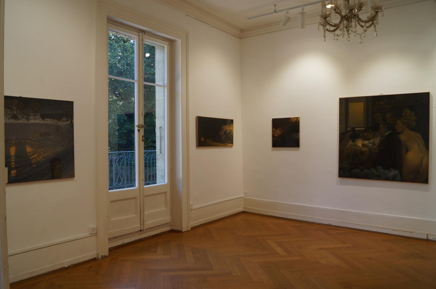 Andrés Kasper, Vue d'exposition à la Villa Dutoit, 2020