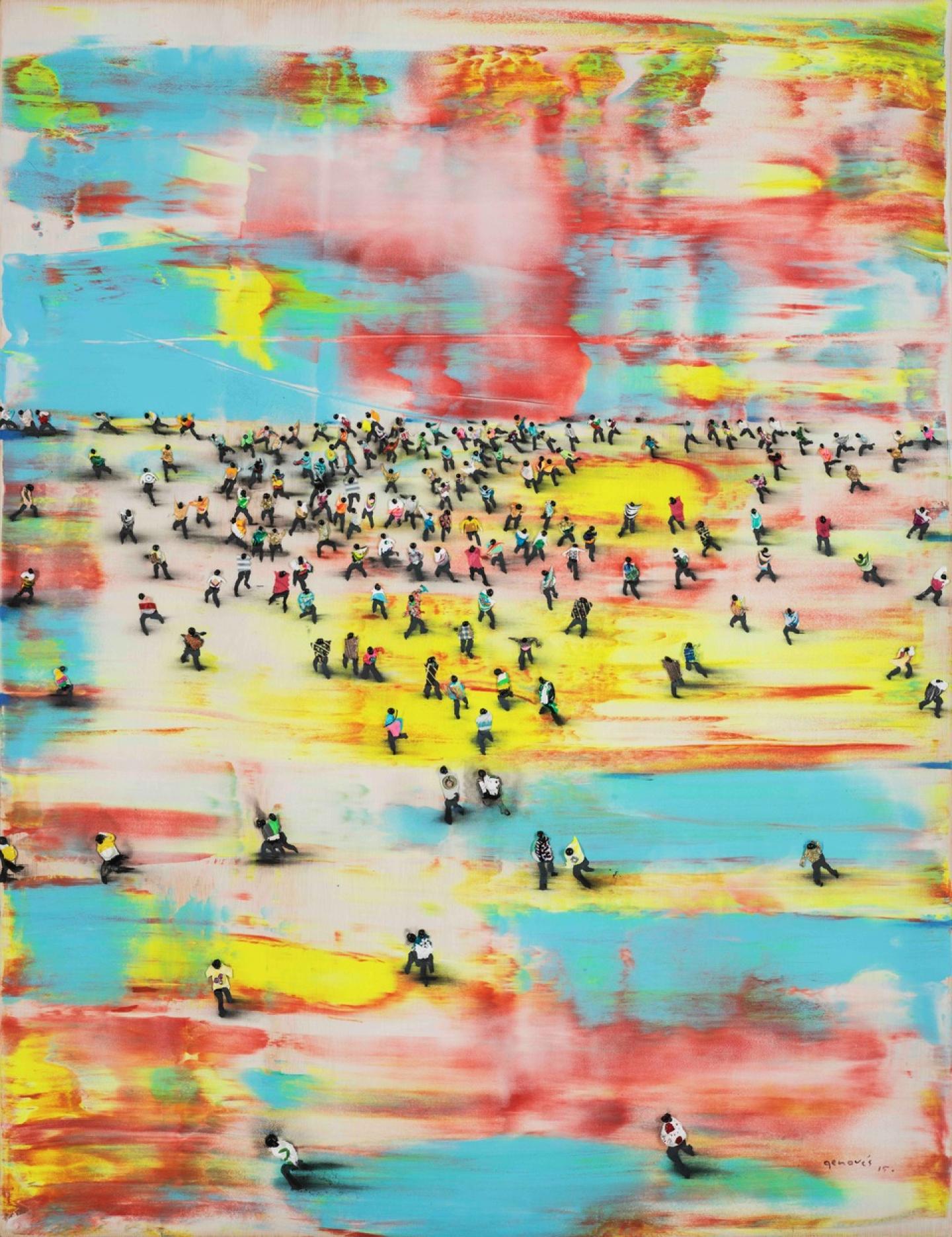 Juan Genovés _ Opera gallery