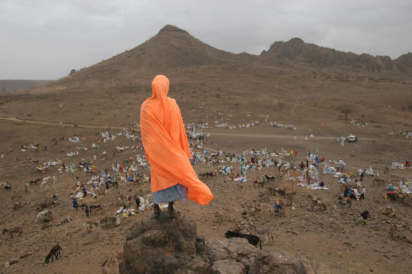 Boris Heger, Site de distribution de nourriture, Abata, Soudan, 2006 – © CICR 