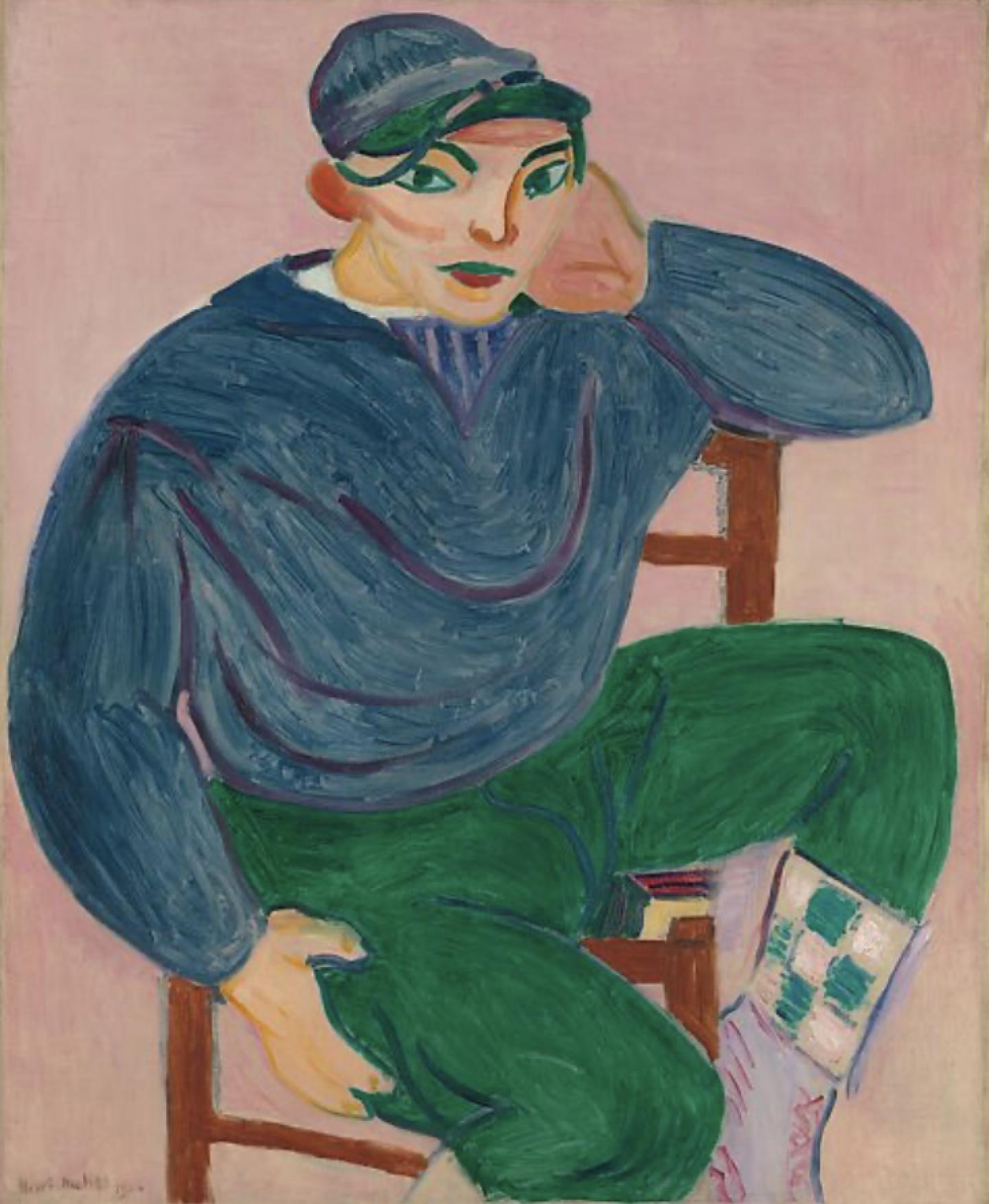 Matisse, Jeune Marin II, 1906.