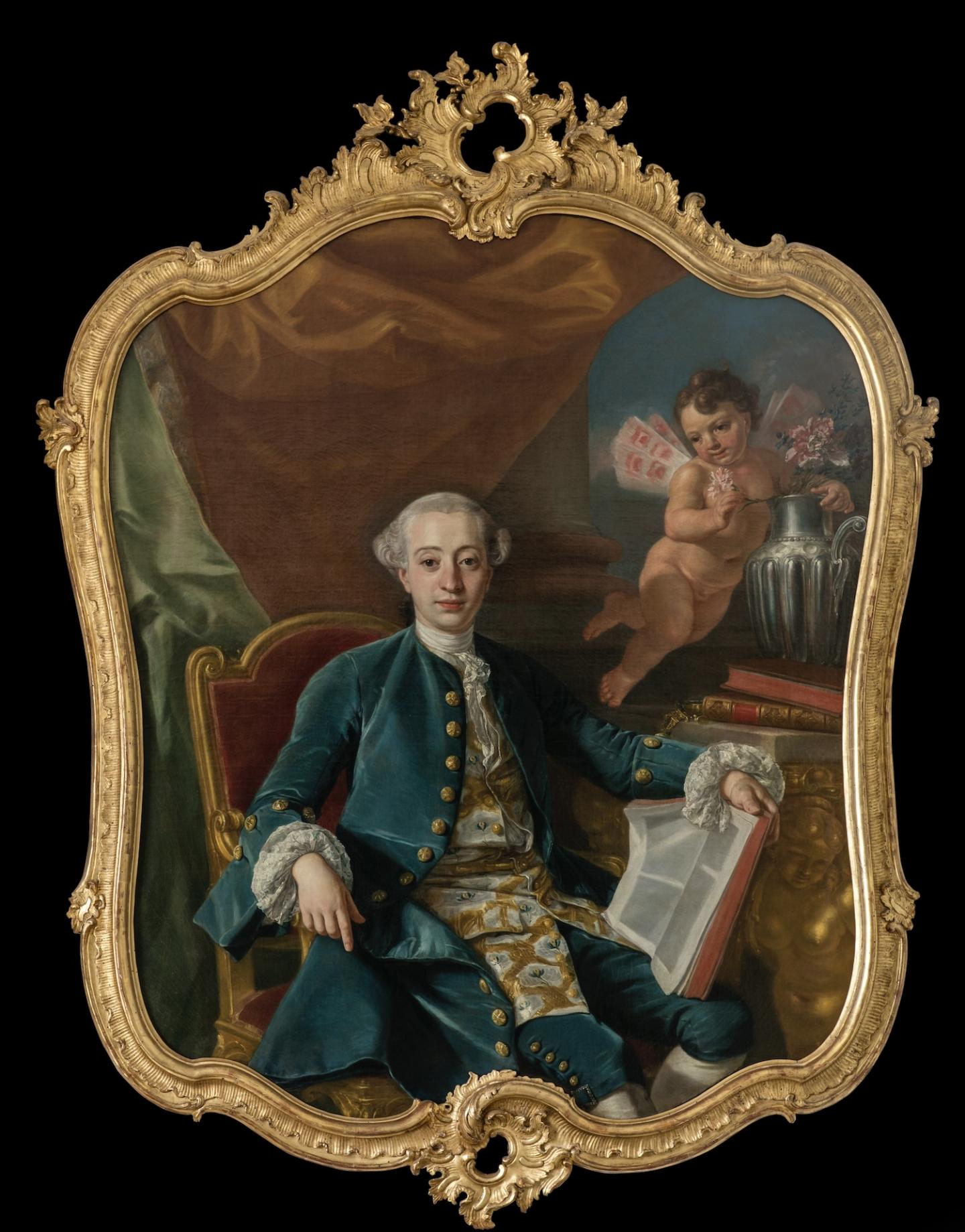 Portrait de Francesco maria Narice, huile sur toile, 152 x 132 cm - photo ©Mauro Davoli