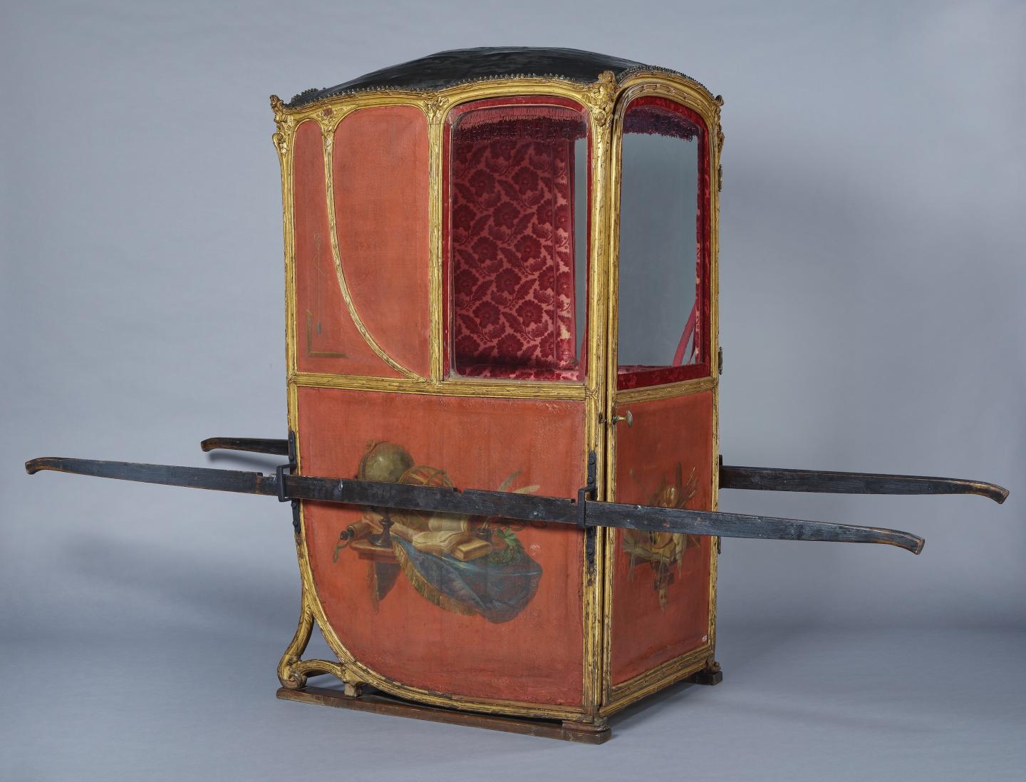 Chaise à porteur - photo ©Bettina Jacot-Descombes