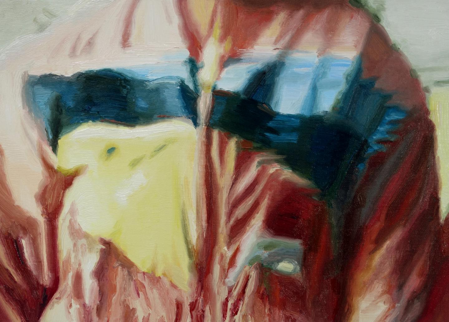 Combi, 2018, huile sur toile, 28 x 40 cm