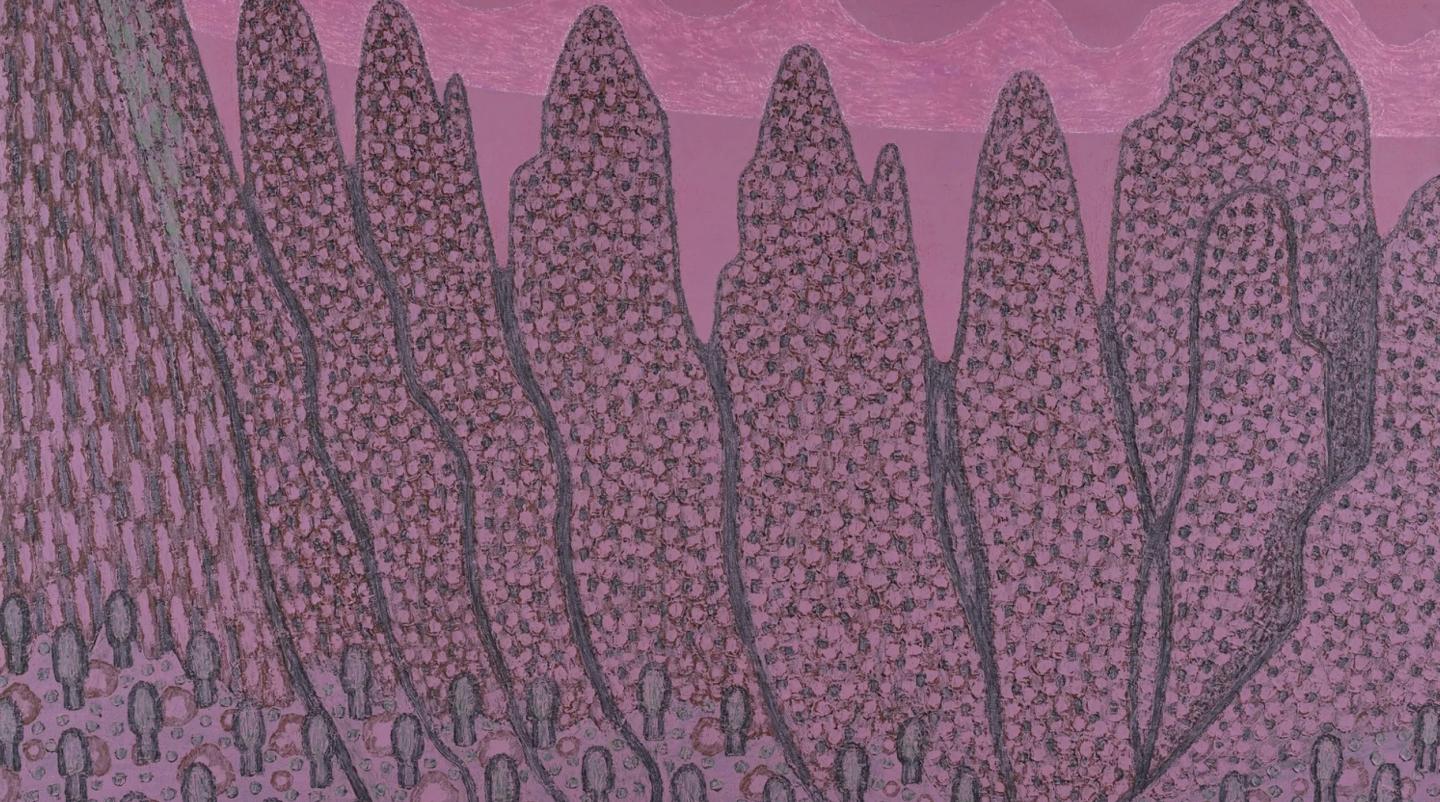 Estevo Mucavele, Huile sur toile, 1988-1989 ©MAH