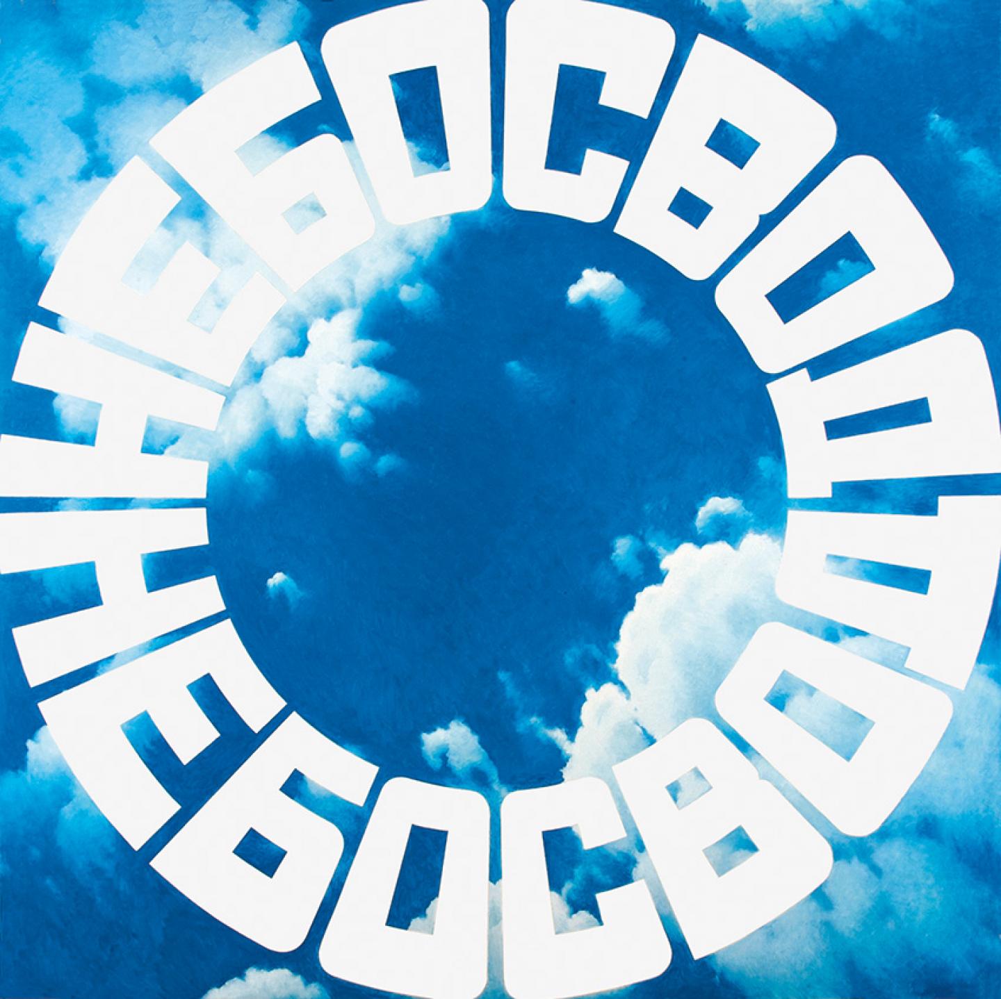 The vault of Heaven, 2007, oil on canvas, 200 x 200 cm