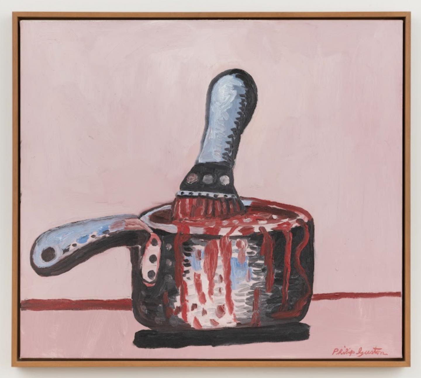 GUSTON, Large Brush, 1979