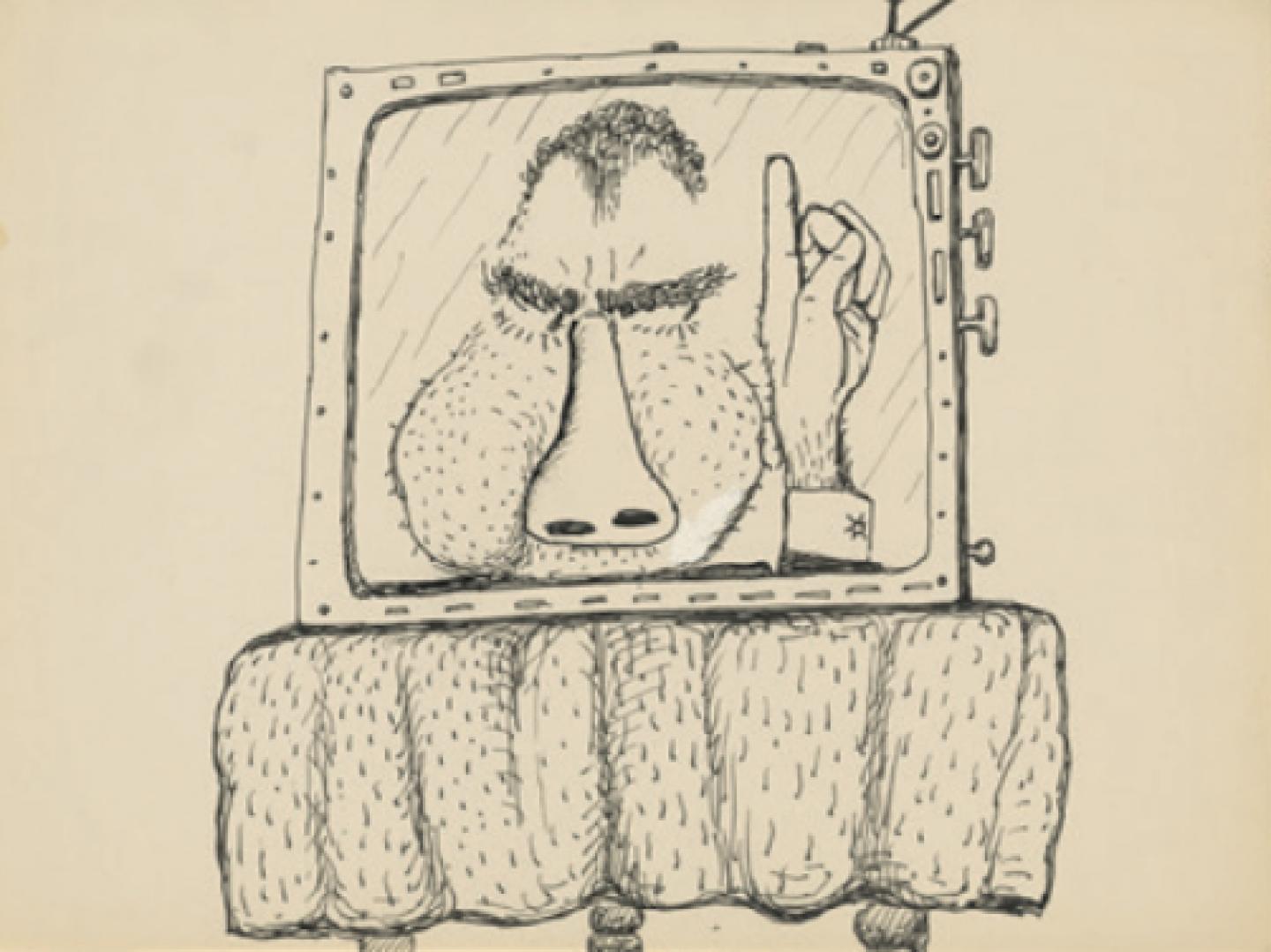 GUSTON, Poor Richard, 1971