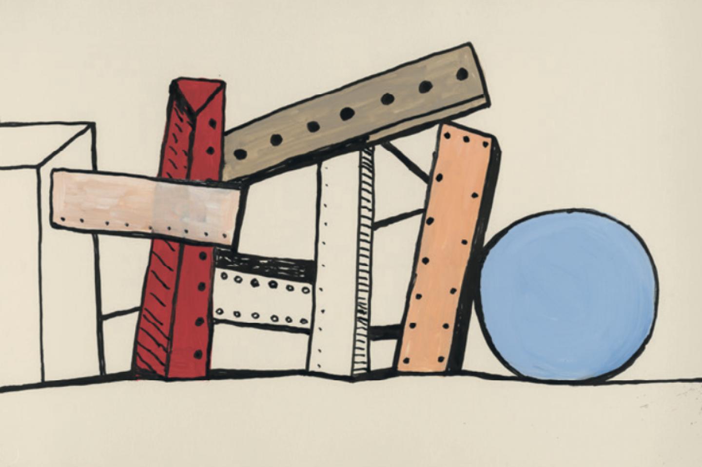 GUSTON, Untitled, 1980