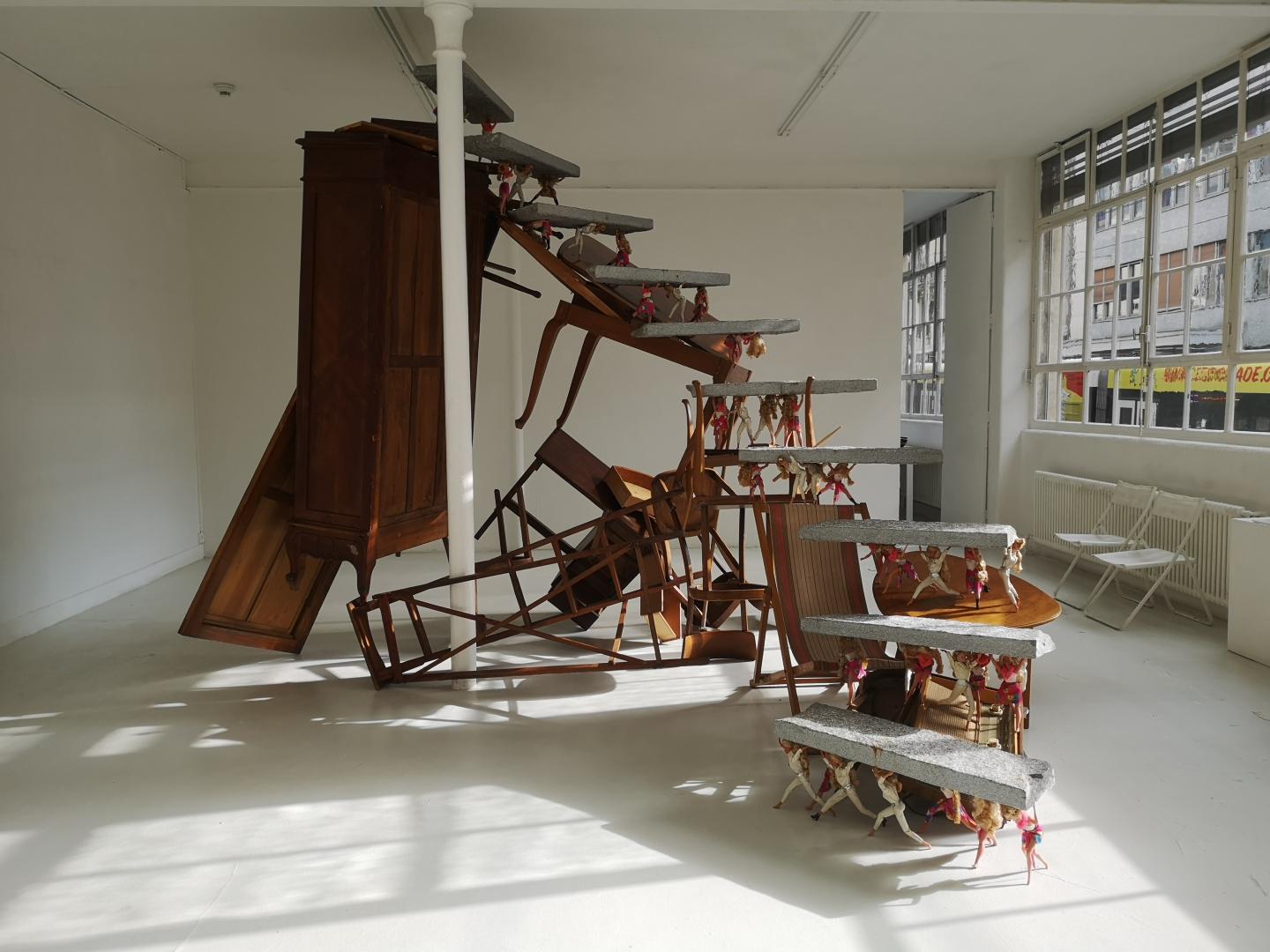 David Mach, « No Rest for the Wicked », installation - 1988-202,  @Adrian Moakes