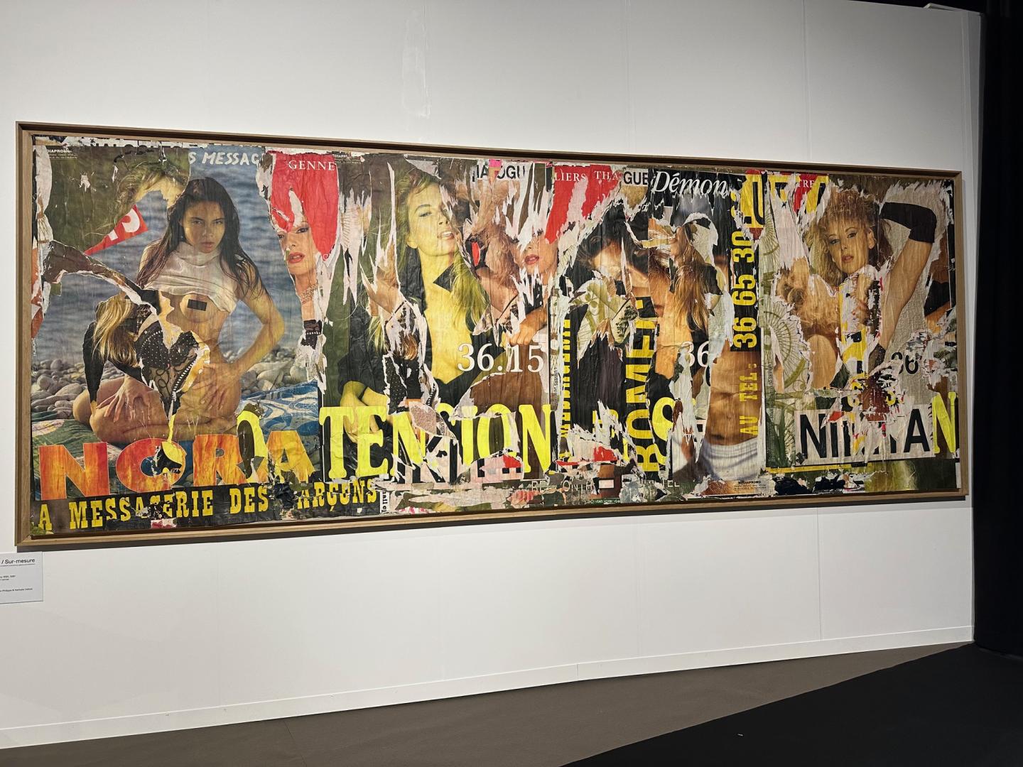 Jacques Villeglé - galerie Georges-Philippe & Nathalie Vallois