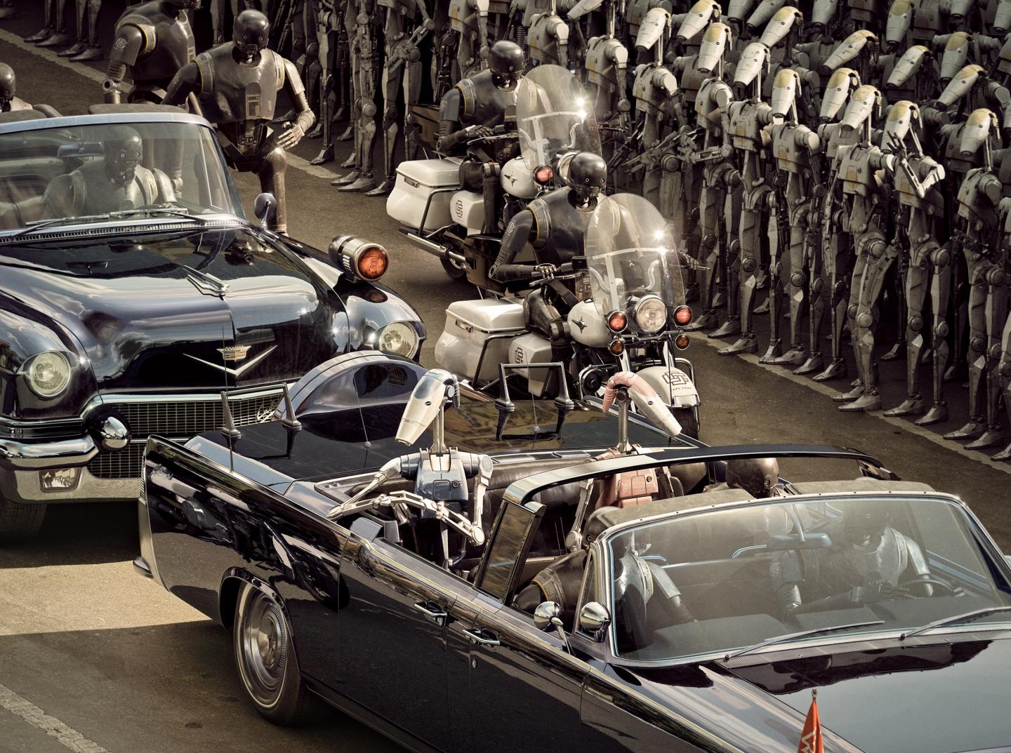 Parade, Cedric Delsaux à la galerie Gutknecht