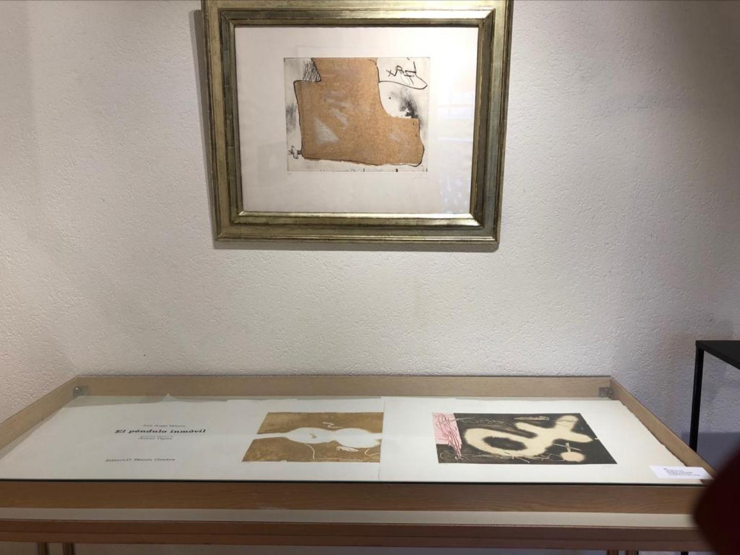 Edition "El Péndulo inmòvil", 3 eaux-fortes, Antoni Tàpies & poèmes de José Angel Valente